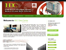 Tablet Screenshot of hdc.net.my