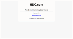 Desktop Screenshot of hdc.com
